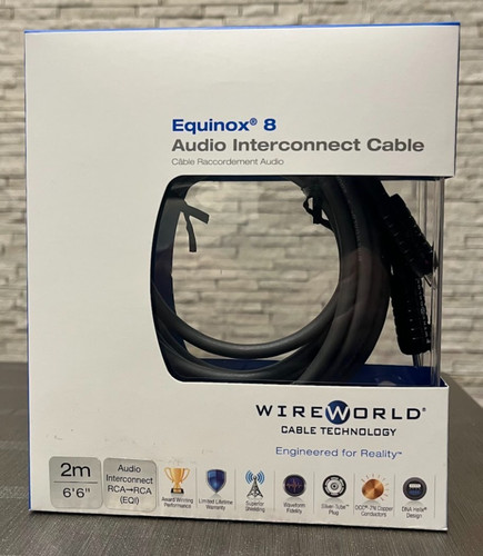 Wireworld equinox audio rca - wireworld, 8