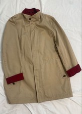 Manteau Hermes Sten Color Beige Bourgogne