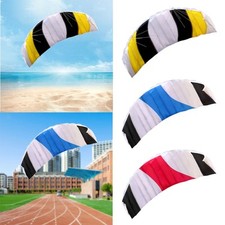 Cerf-volant acrobatique souple à deux lignes et bobine pour enfants et