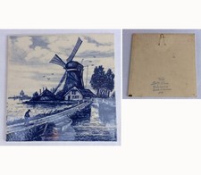 Décoration Murale Delft - Delfts Blauw  Holland - Ancien - Vintage