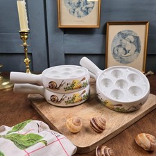 Lot 4 poêlons escargots