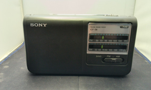 Sony icf portable fm - sony, am/fm