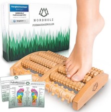 Nordholz® fuß massage roller wood pour réduire le stress et la relaxation à trav