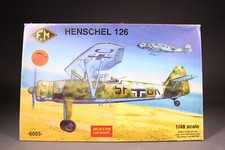 LP469 FM FONDERIE MINIATURE 6055 Maquette 1/48 1:48 Avion militaire Henschel 126