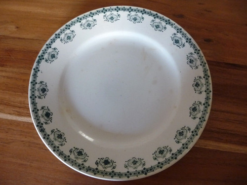 Assiette ancienne céramiques - assiette,