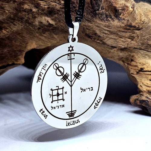 Collier cordon 4ème pentacle - collier,