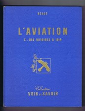 TINTIN / HERGÉ  60 CHROMOS L'AVIATION  T 1  VOIR ET SAVOIR    complet  RARE