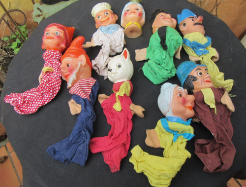 Marionnette vintage lot - lot, de