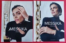 PUBLICITE de PRESSE: Bijoux Bracelet MESSIKA Paris
