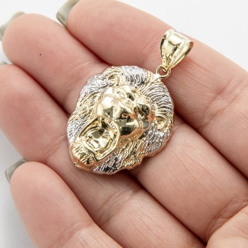 Pendentif charm lion tête - pendentif,