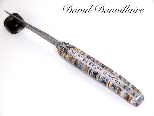 Laguiole mammouth lame damas - laguiole,