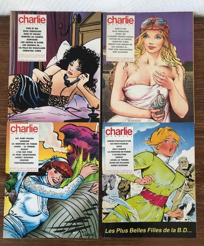 Revues charlie mensuel - 4x,