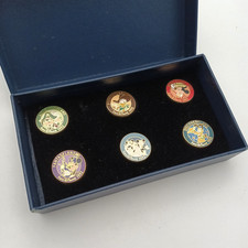 SERIE 6 PINS  DISNEY Coffret EURO DISNEY 1992 ARTHUS BERTRAND Mickey Vintage