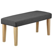 Banc en Tissu Banquette Bois