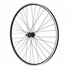 Roue vtc patin blocage 700 x 35 - 28" er10 noir arriere double paroi moyeu roue 