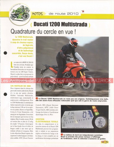 Ducati 1200 multistrada 2010 - ducati,