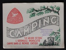 Buvard CAMPING Le grand