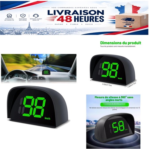 Compteur vitesse numérique - de,