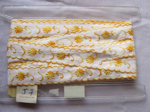 Galon ancien morceaux coton - ancien,
