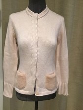 Superbe Authentique Pull Gilet