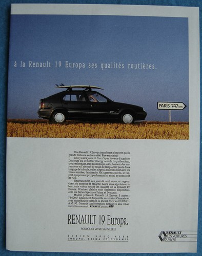 Publicité papier voiture - publicité,