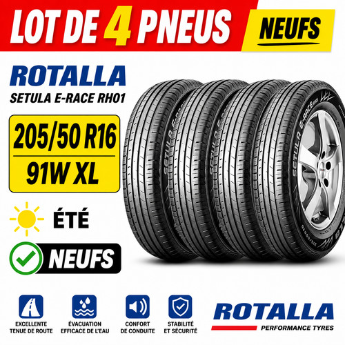 Lot pneus 205 - de, r16