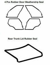 Pour BMW E60/E61/2003-2010 4 Porte Sedan Intérieur Et Arrière Tronc En Joint