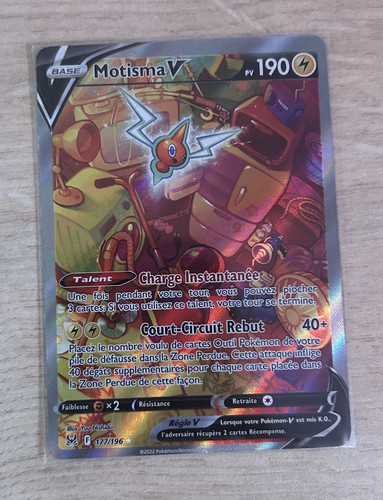 Pokémon motisma full art - v,