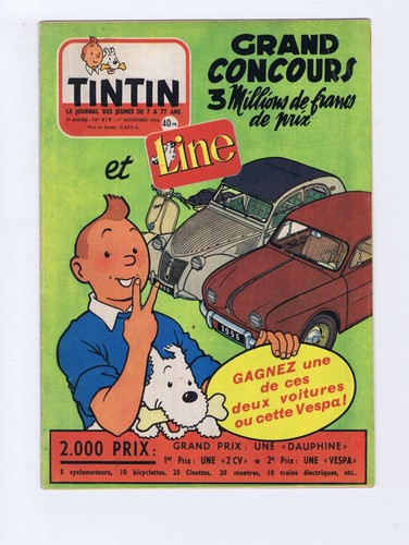 Journal tintin français - journal,