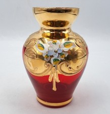 Petit vase en verre soufflé