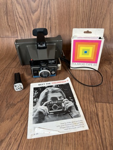 Vintage polaroid colorpack - polaroid,