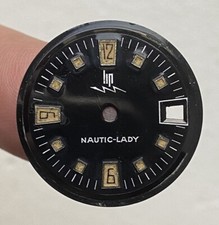 OCCASION CADRAN DE MONTRE LIP ELECTRONIC NAUTIC LADY @ 25,1 MM DIAM @ DIAL
