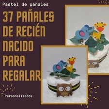 Diapers cake animals