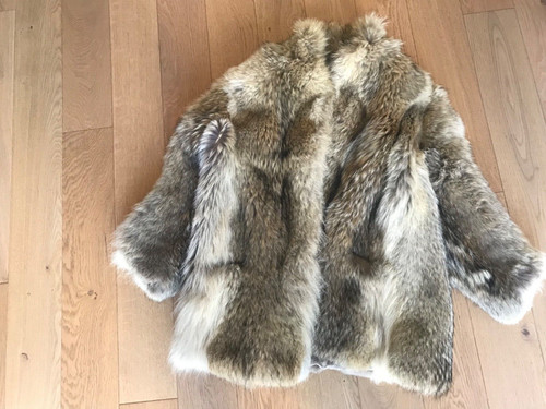 Veste fourrure loup - veste,