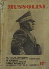 Mussolini. J Mezerette 1939
