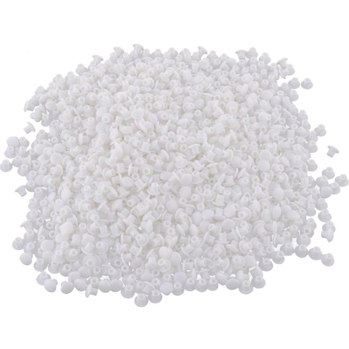 Cache vis plastique 5mm - , blanc