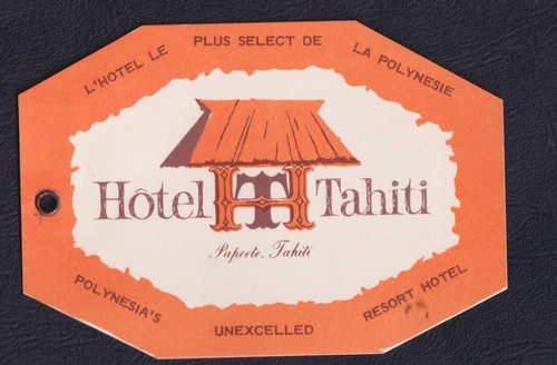 Ancienne étiquette bagage