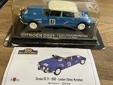 IXO  Altaya Citroen DS 21 #87 Londres Sydney 1968 1/43 ( Spark Norev Minichamps