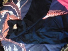 ANCIEN PANTALON HOMME POMPIER ARMÉ PURE LAINE BLEU MARINE