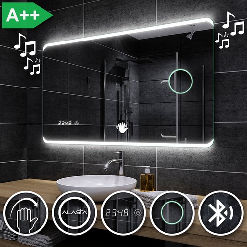 Miroir salle bain lumineux - salle, de