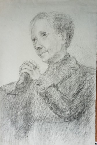 Grand dessin crayon original - dessin,