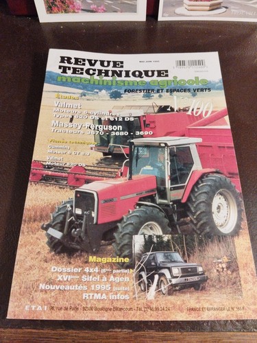 Revue technique machinisme - revue,
