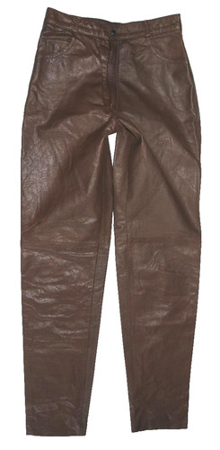 Damen jeans cuir marron - damen,