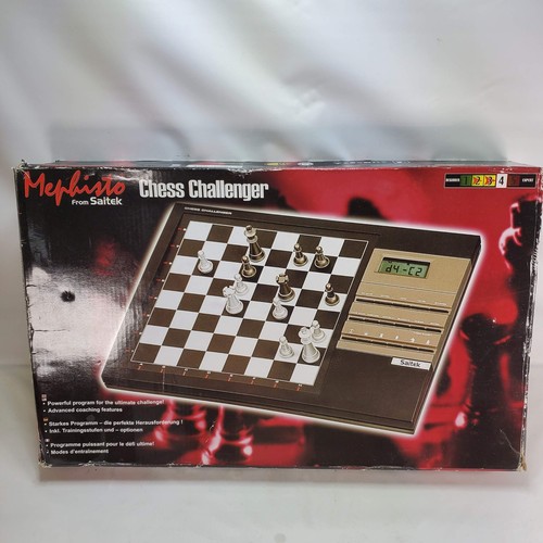 Saitek mephisto chess - saitek,