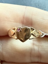 Ancienne Bague Plaquer Or 18k