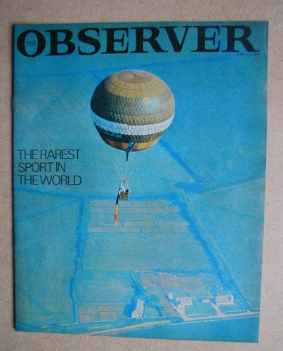 The observer magazine june - the, magazine.