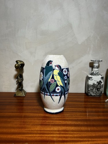 Vase amphora faïence - vase,