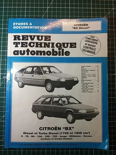 Revue technique automobile - revue,