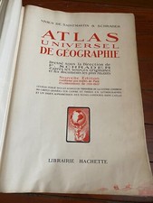 Vivien de St Martin & Schrader: Atlas universel de géographie, édition 1919-1922