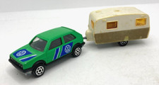 40950 MAJORETTE / WOLKSWAGEN GOLF GTI + CARAVANE STERCKEMAN